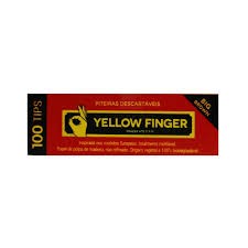 Piteira Yellow Finger Big Brown 20mm