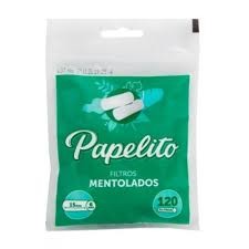 Filtro Aromatizado Papelito (Menta) 6 x 15mm